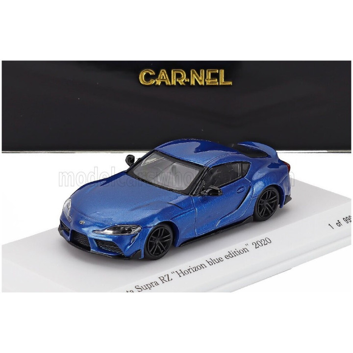 CAR NEL TOYOTA SUPRA RZ 2020 - BLUE 1/64