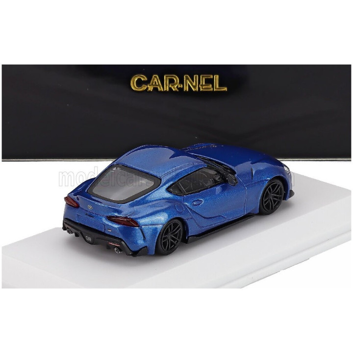 CAR NEL TOYOTA SUPRA RZ 2020 - BLUE 1/64