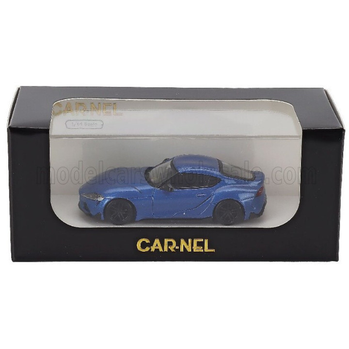 CAR NEL TOYOTA SUPRA RZ 2020 - BLUE 1/64