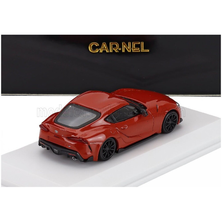 CAR NEL TOYOTA SUPRA RZ 2023 - PLASMA ORANGE 1/64