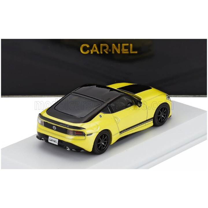 CAR NEL NISSAN FAIRLADY Z ST CUSTOMIZED EDITION 2023 - YELLOW BLACK 1/64