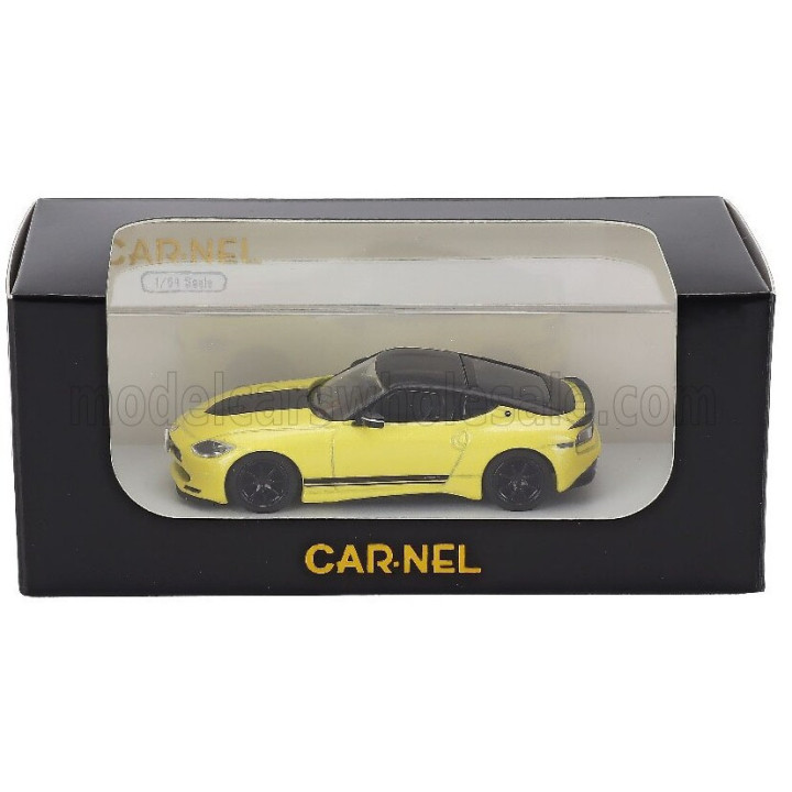 CAR NEL NISSAN FAIRLADY Z ST CUSTOMIZED EDITION 2023 - YELLOW BLACK 1/64