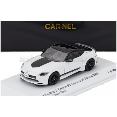 CAR NEL NISSAN FAIRLADY Z ST CUSTOMIZED EDITION 2023 - WHITE BLACK 1/64