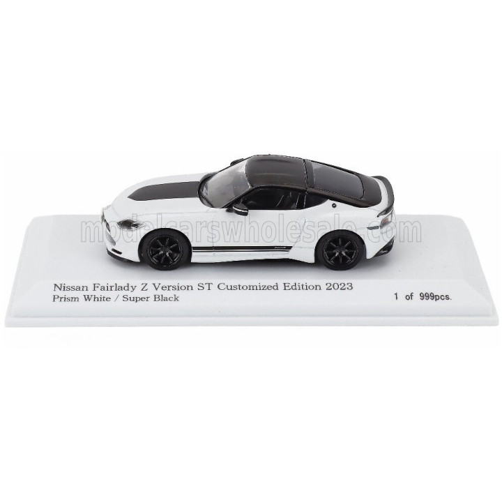 CAR NEL NISSAN FAIRLADY Z ST CUSTOMIZED EDITION 2023 - WHITE BLACK 1/64