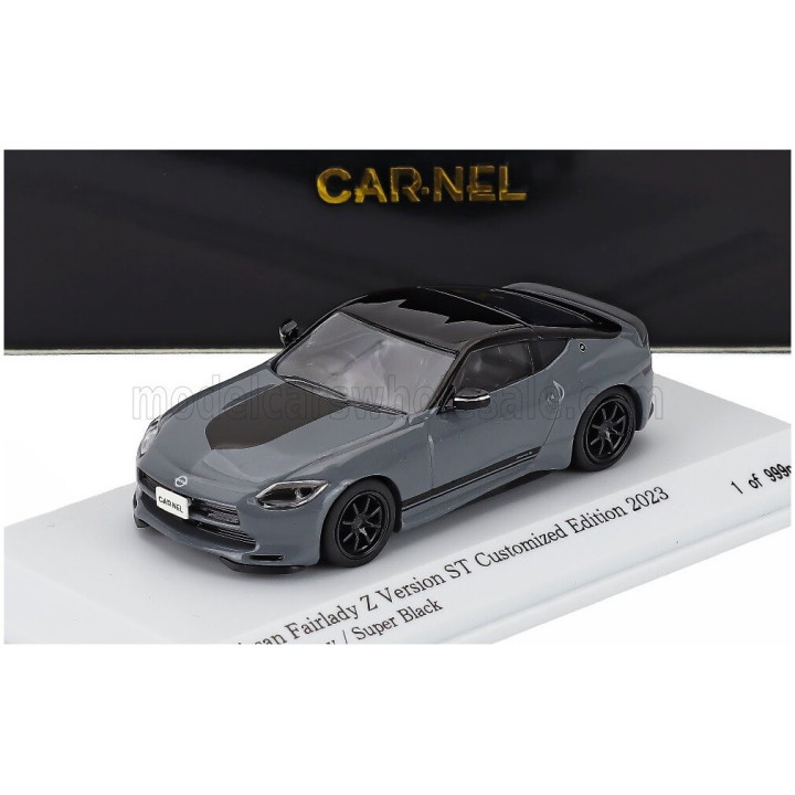 CAR NEL NISSAN FAIRLADY Z ST CUSTOMIZED EDITION 2023 - GREY BLACK 1/64