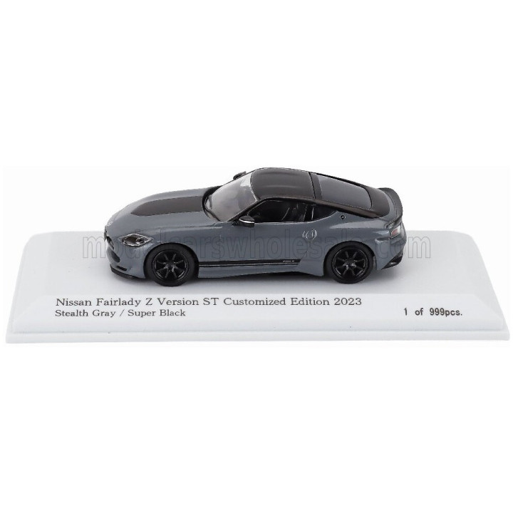 CAR NEL NISSAN FAIRLADY Z ST CUSTOMIZED EDITION 2023 - GREY BLACK 1/64