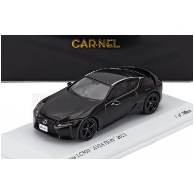 CAR NEL LEXUS LC500 AVIATION 2021 - BLACK 1/64