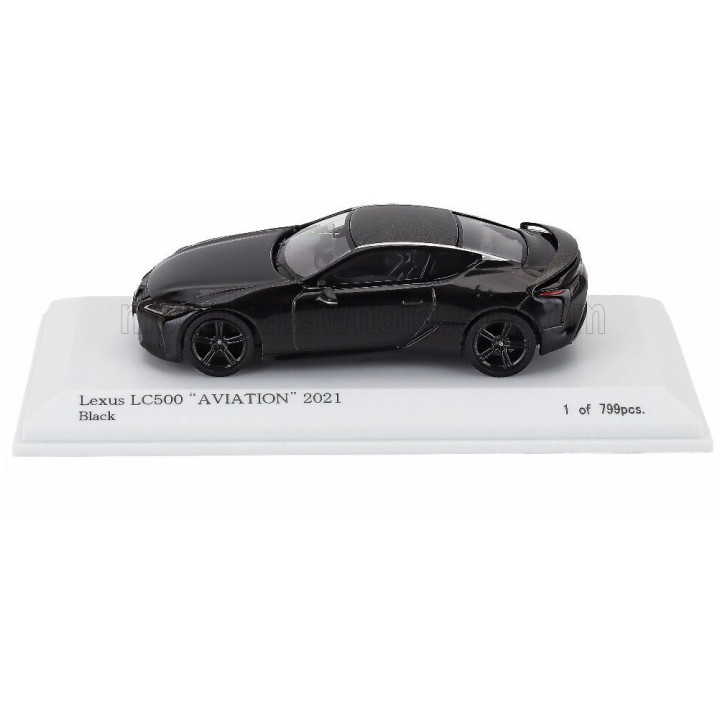 CAR NEL LEXUS LC500 AVIATION 2021 - BLACK 1/64
