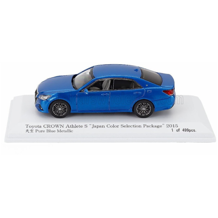 CAR NEL TOYOTA CROWN ATHLETE S SELECTION PACKAGE 2015 - BLUE 1/64
