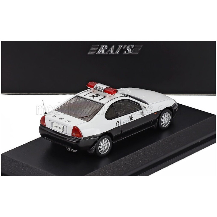 CAR NEL HONDA PRELUDE (BB4) TOKYO POLICE MPD 1992 - WHITE BLACK 1/64