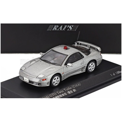 CAR NEL MITSUBISHI GTO TWIN TURBO (Z16A) MASKED POLICE CAR 1994 - SILVER 1/64