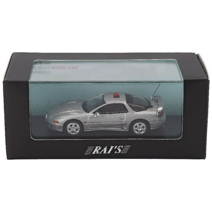 CAR NEL MITSUBISHI GTO TWIN TURBO (Z16A) MASKED POLICE CAR 1994 - SILVER 1/64