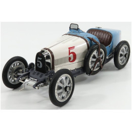 CMC BUGATTI T35 N 5 NATION COLOUR PROJECT ARGENTINA 1924 - LIGHT BLUE WHITE 1/18