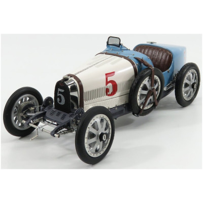 CMC BUGATTI T35 N 5 NATION COLOUR PROJECT ARGENTINA 1924 - LIGHT BLUE WHITE 1/18