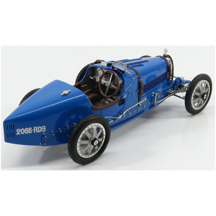 CMC BUGATTI T35 N 30 WITH DRIVER FIGURE 1924 - BLUE 1/18