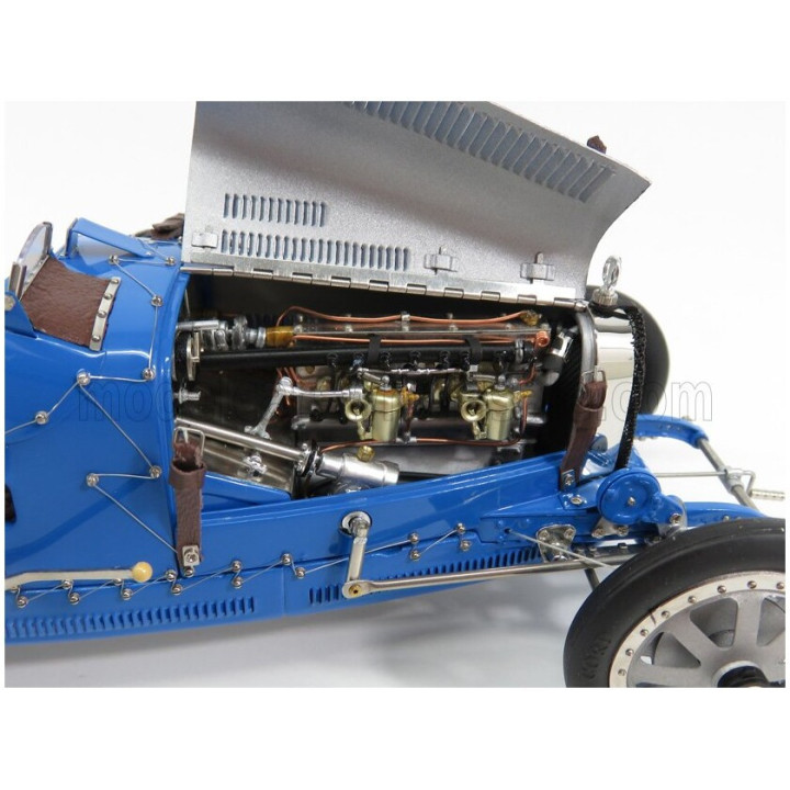 CMC BUGATTI T35 N 30 WITH DRIVER FIGURE 1924 - BLUE 1/18