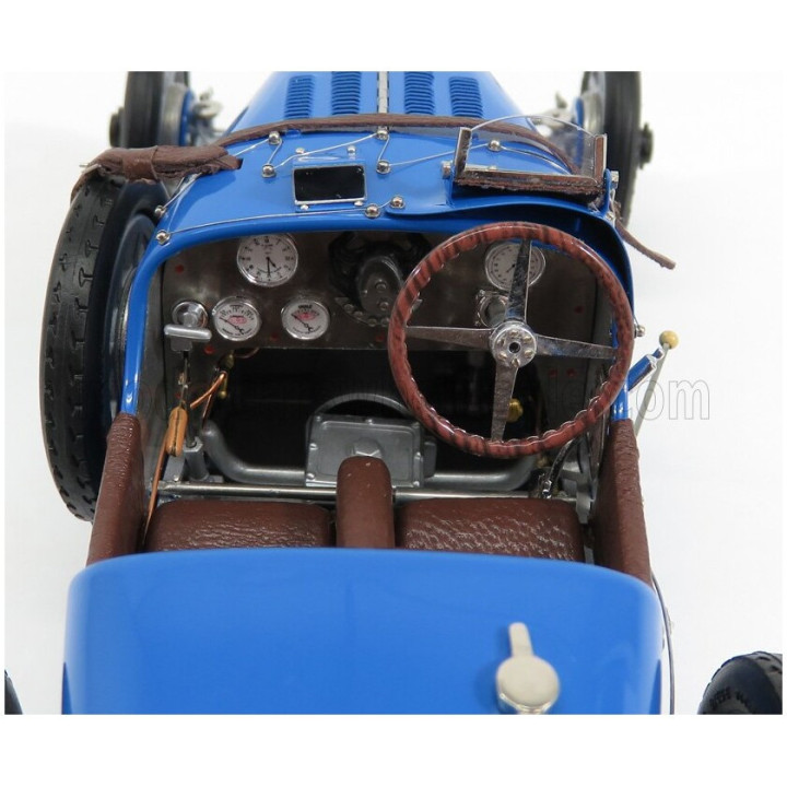 CMC BUGATTI T35 N 30 WITH DRIVER FIGURE 1924 - BLUE 1/18