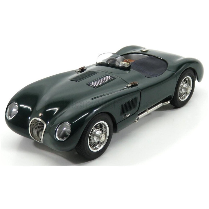 CMC JAGUAR C-TYPE SPIDER STREET VERSION 1952 - BRITISH RACING GREEN 1/18