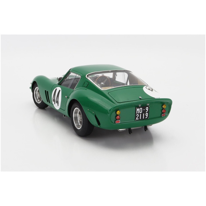 CMC FERRARI 250 GTO ch.4491 RHD COUPE N 44 2nd BRITISH GP SILVERSTONE 1963 DAVID PIPER - GREEN 1/18