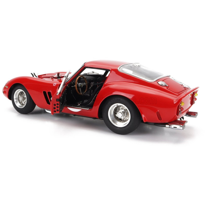 CMC FERRARI 250 GTO 3.0L V12 TEAM EQUIPE NATIONALE BELGE N 22 3rd 24h LE MANS 1962 L.DERNIER - ''BEURLYS'' J.BLATON - RED 1/18