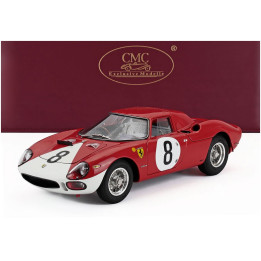 CMC FERRARI 250LM ch. n5909 N 8 12h REIMS 1964 JOHN SURTEES - LORENZO BANDINI - GREEN 1/18