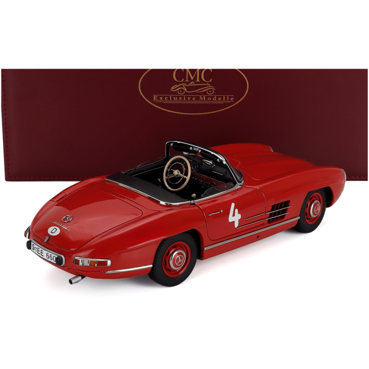 CMC MERCEDES BENZ 300SL ROADSTER SPIDER OPEN N 4 PFERDSFELD RENNEN 1961 - CLASSIC GALA SCHWETZINGER INTERNATIONAL CONCOURS