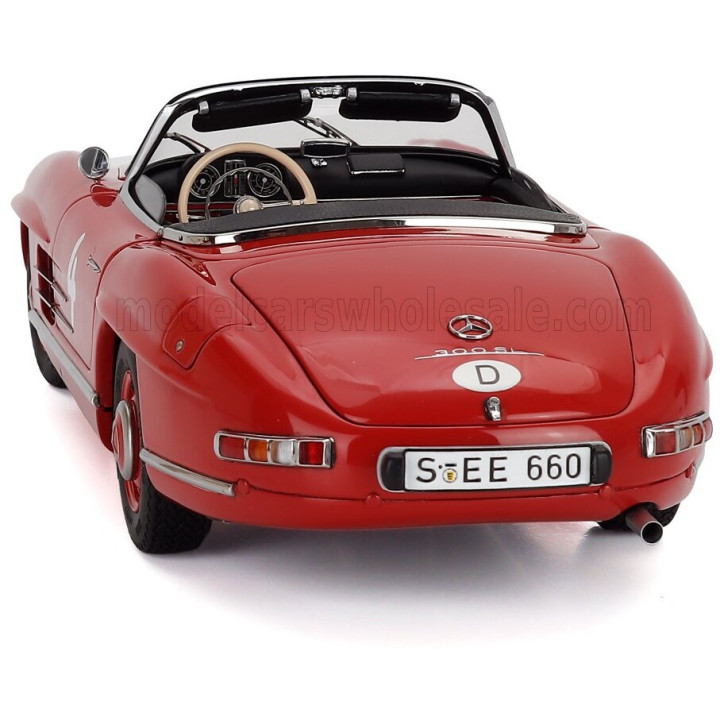 CMC MERCEDES BENZ 300SL ROADSTER SPIDER OPEN N 4 PFERDSFELD RENNEN 1961 - CLASSIC GALA SCHWETZINGER INTERNATIONAL CONCOURS
