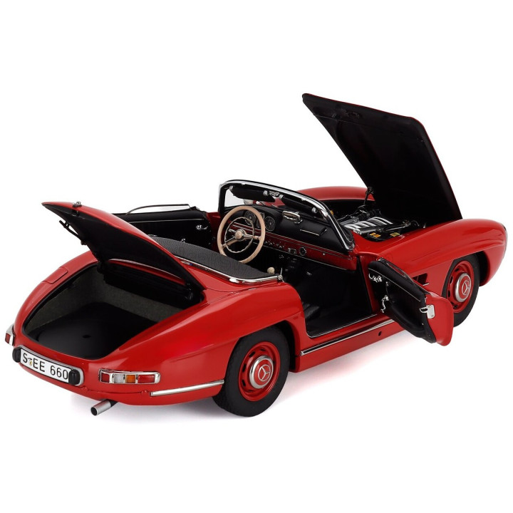 CMC MERCEDES BENZ 300SL ROADSTER SPIDER OPEN N 4 PFERDSFELD RENNEN 1961 - CLASSIC GALA SCHWETZINGER INTERNATIONAL CONCOURS
