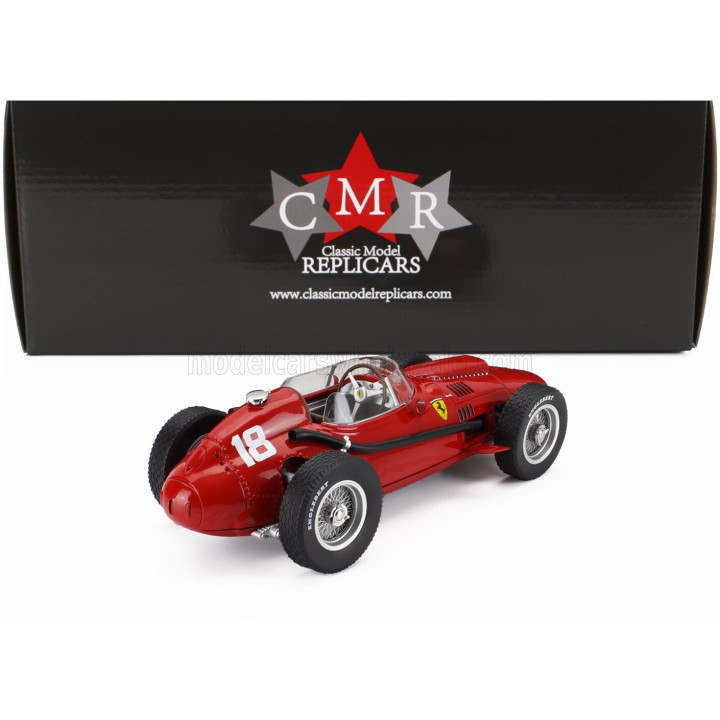 CMR FERRARI F1 DINO 246 N 18 3rd ITALIAN GP MONZA 1958 P.HILL - RED 1/18