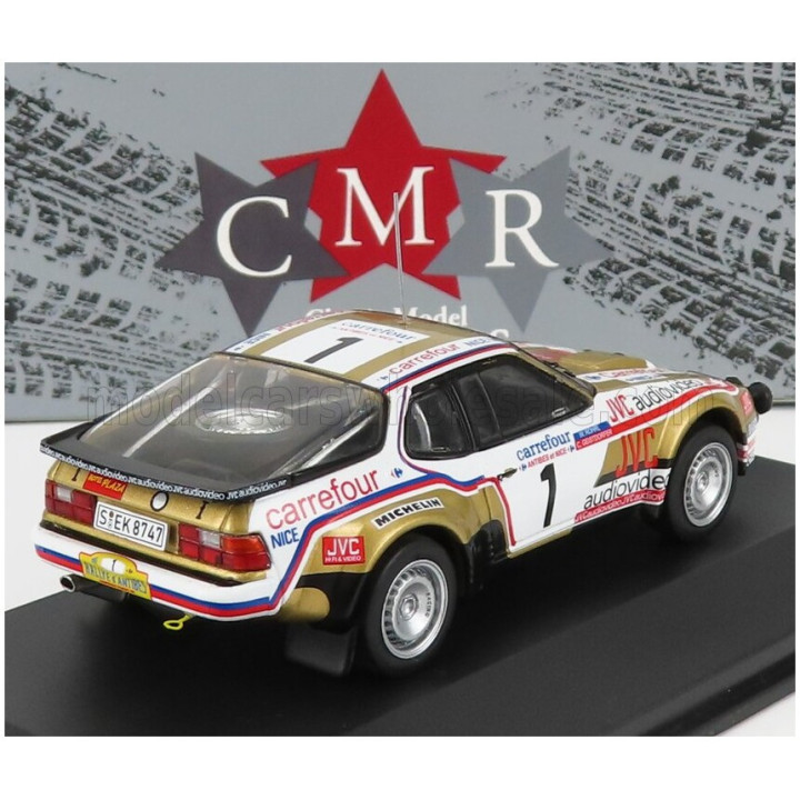 CMR PORSCHE 924 CARRERA GTS N 1 RALLY D'ANTIBES 1981 W.ROHRL - C.GEISTDORFER - GOLD WHITE 1/43
