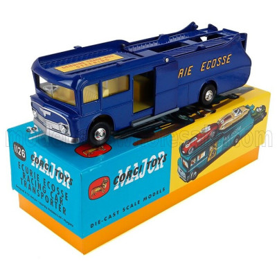 CORGI COMMER TRUCK TEAM ECURIE ECOSSE CAR TRANSPORTER 1959 - BLUE MET 1/43
