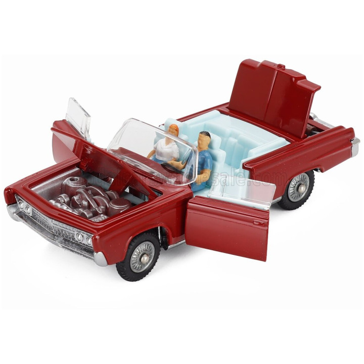 CORGI CHRYSLER IMPERIAL CABRIOLET 1958 - BORDEAUX 1/43