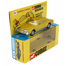 CORGI OLDSMOBILE TORONADO COUPE 1966 - YELLOW MET 1/43