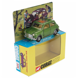 CORGI MORRIS MINI COOPER MAGNIFIQUE 1968 - GREEN MET 1/43