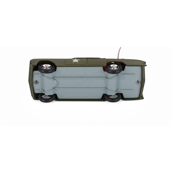 CORGI OLDSMOBILE H.Q. STAFF MILITARY CAR 1964 - MILITARY GREEN 1/43