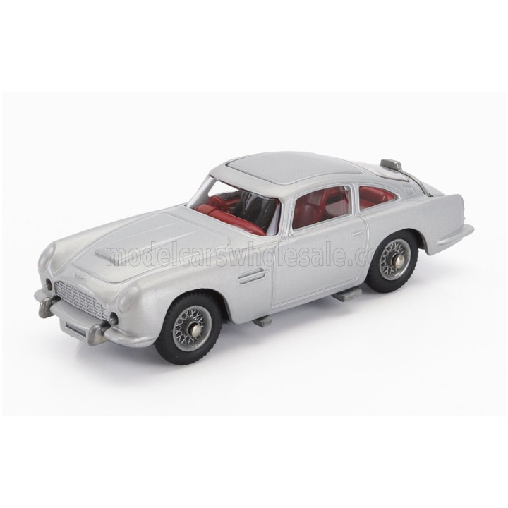 CORGI ASTON MARTIN DB5 1965 - 007 JAMES BOND - GOLDFINGER 1964 - 60's VERSION - SILVER 1/43