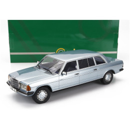 CULT SCALE MODELS MERCEDES BENZ E-CLASS 250 W123 LANG LIMOUSINE 1978 - BLUE 1/18