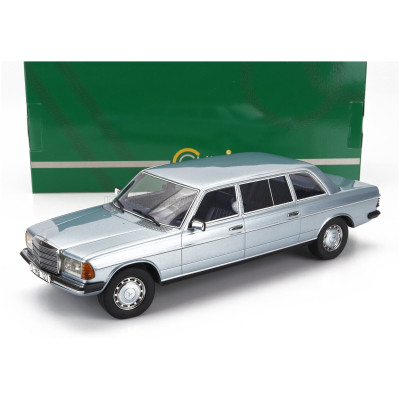 CULT SCALE MODELS MERCEDES BENZ E-CLASS 250 W123 LANG LIMOUSINE 1978 - BLUE 1/18