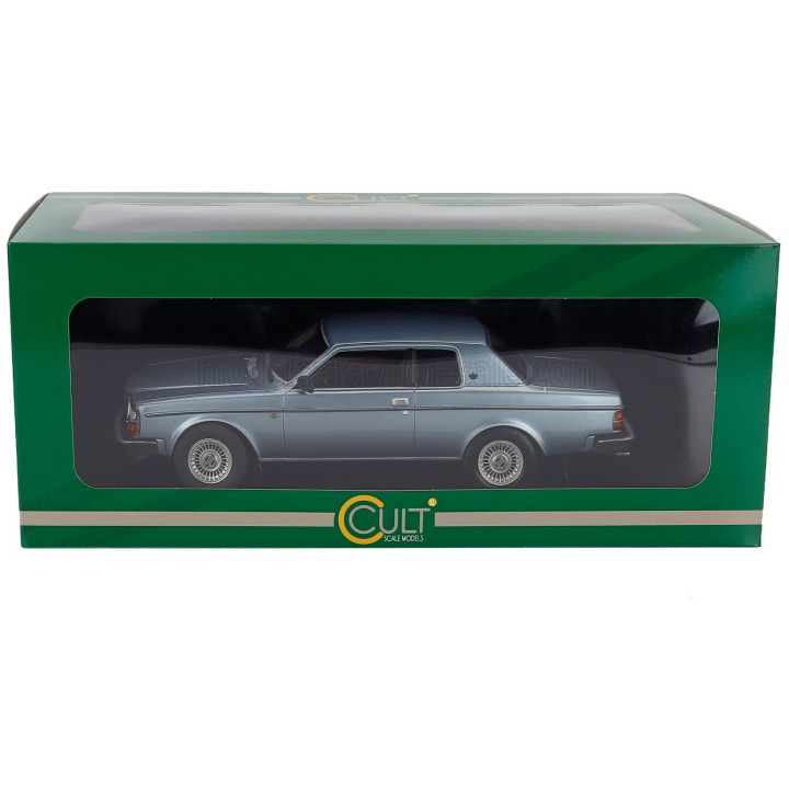 CULT SCALE MODELS VOLVO 262C BERTONE 1981 - LIGHT BLUE MET 1/18