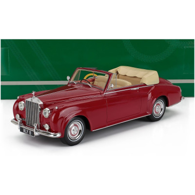 CULT SCALE MODELS ROLLS ROYCE SILVER CLOUD CABRIOLET OPEN 1960 - RED 1/18