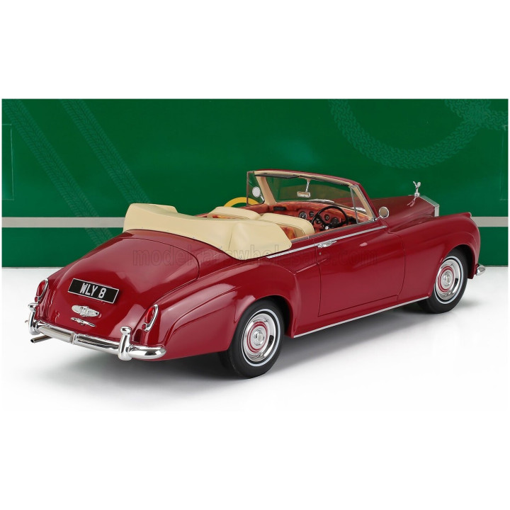 CULT SCALE MODELS ROLLS ROYCE SILVER CLOUD CABRIOLET OPEN 1960 - RED 1/18