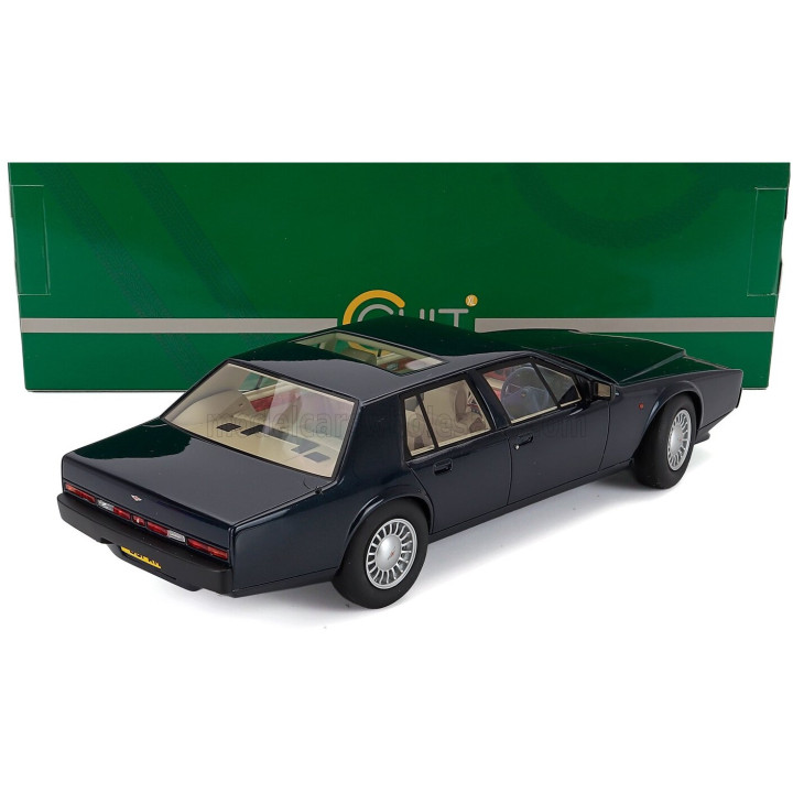 CULT SCALE MODELS ASTON MARTIN LAGONDA S2 1990 - BLUE 1/18