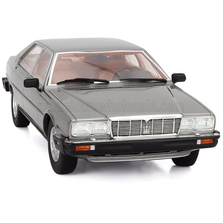 CULT SCALE MODELS MASERATI QUATTROPORTE 3-SERIES 1980 - SILVER 1/18