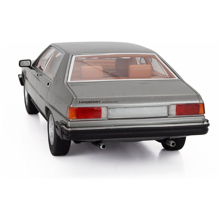 CULT SCALE MODELS MASERATI QUATTROPORTE 3-SERIES 1980 - SILVER 1/18