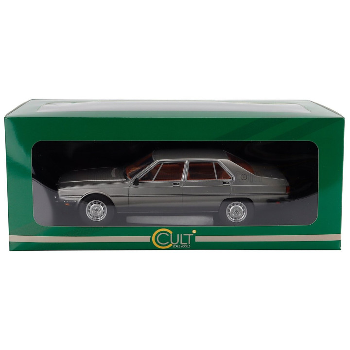 CULT SCALE MODELS MASERATI QUATTROPORTE 3-SERIES 1980 - SILVER 1/18