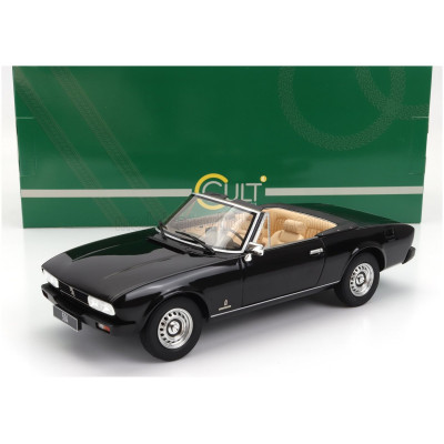 CULT SCALE MODELS PEUGEOT 504 CABRIOLET OPEN 1983 - BLACK 1/18
