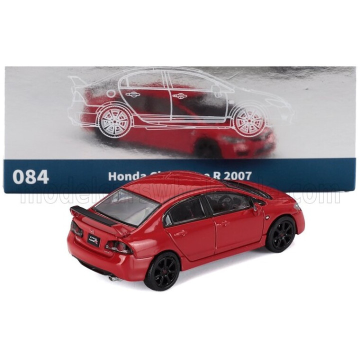 DCT MODELS HONDA CIVIC TYPE-R 2007 - RED 1/64