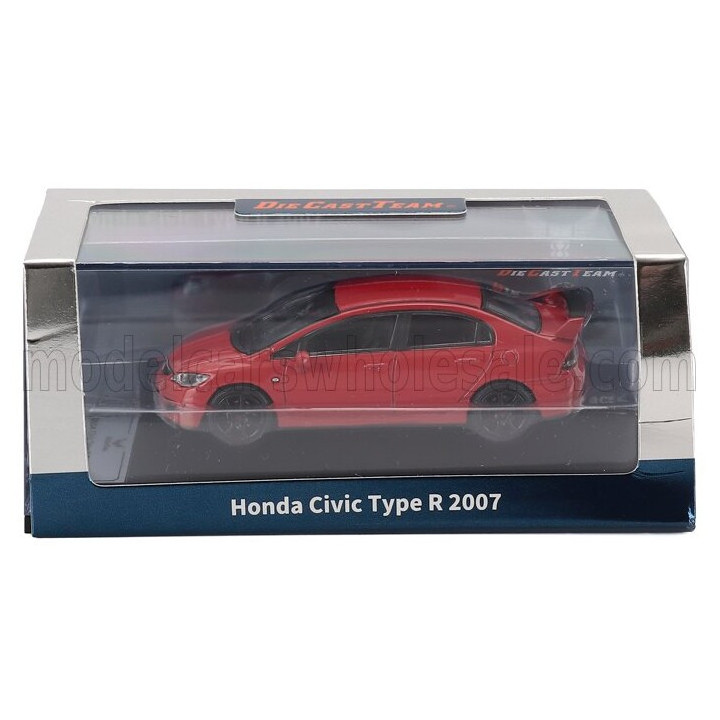 DCT MODELS HONDA CIVIC TYPE-R 2007 - RED 1/64