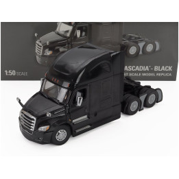DM MODELS FREIGHTLINER CASCADIA TRACTOR TRUCK 3-ASSI 2015 - BLACK 1/50