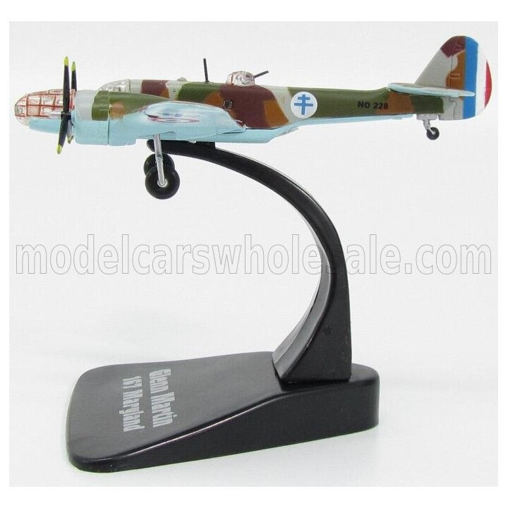 EDICOLA GLENN MARTIN 167 MARYLAND BOMBARDIERE 1940 - FRENCH AIR FORCE - CAMOUFLAGE 1/144